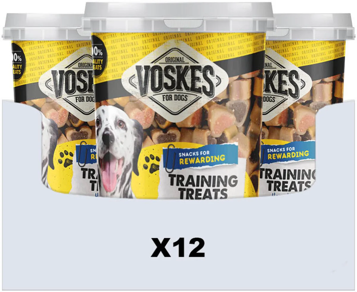 12x Voskes Hondensnack Training Mix Hart 500 gr