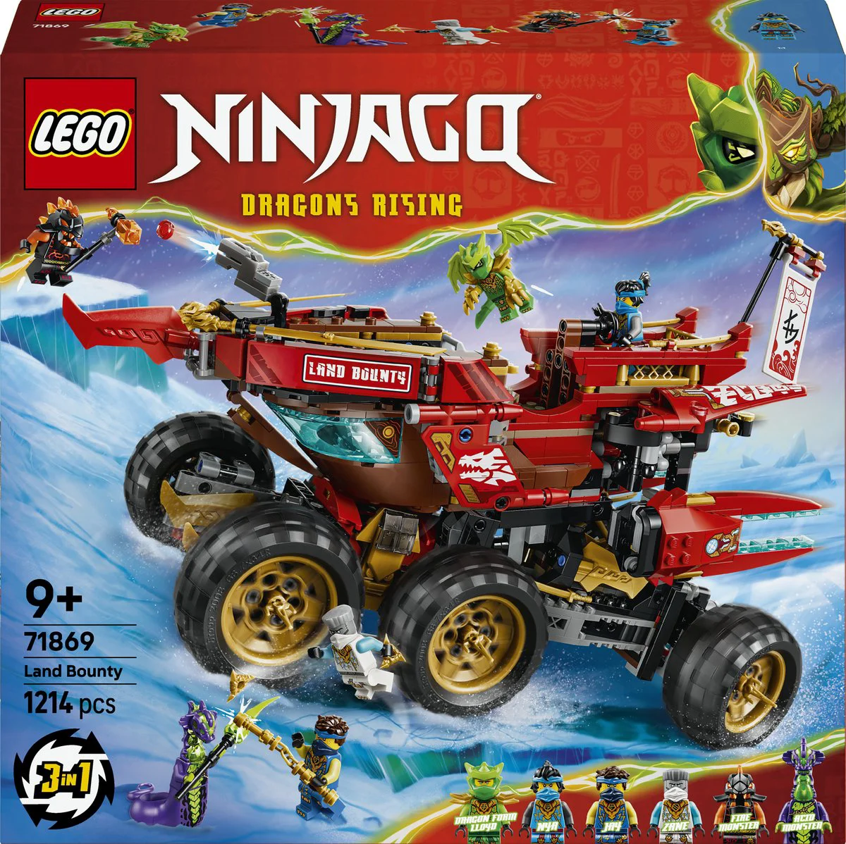 LEGO NINJAGO Land-Bounty 71869