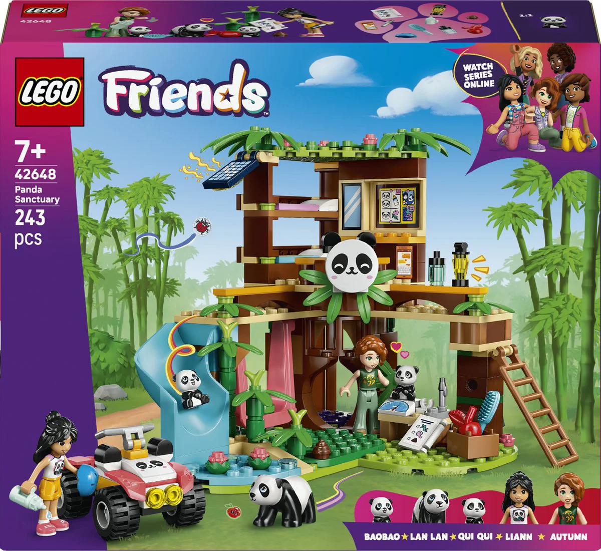 LEGO Friends De pandaopvang 42648
