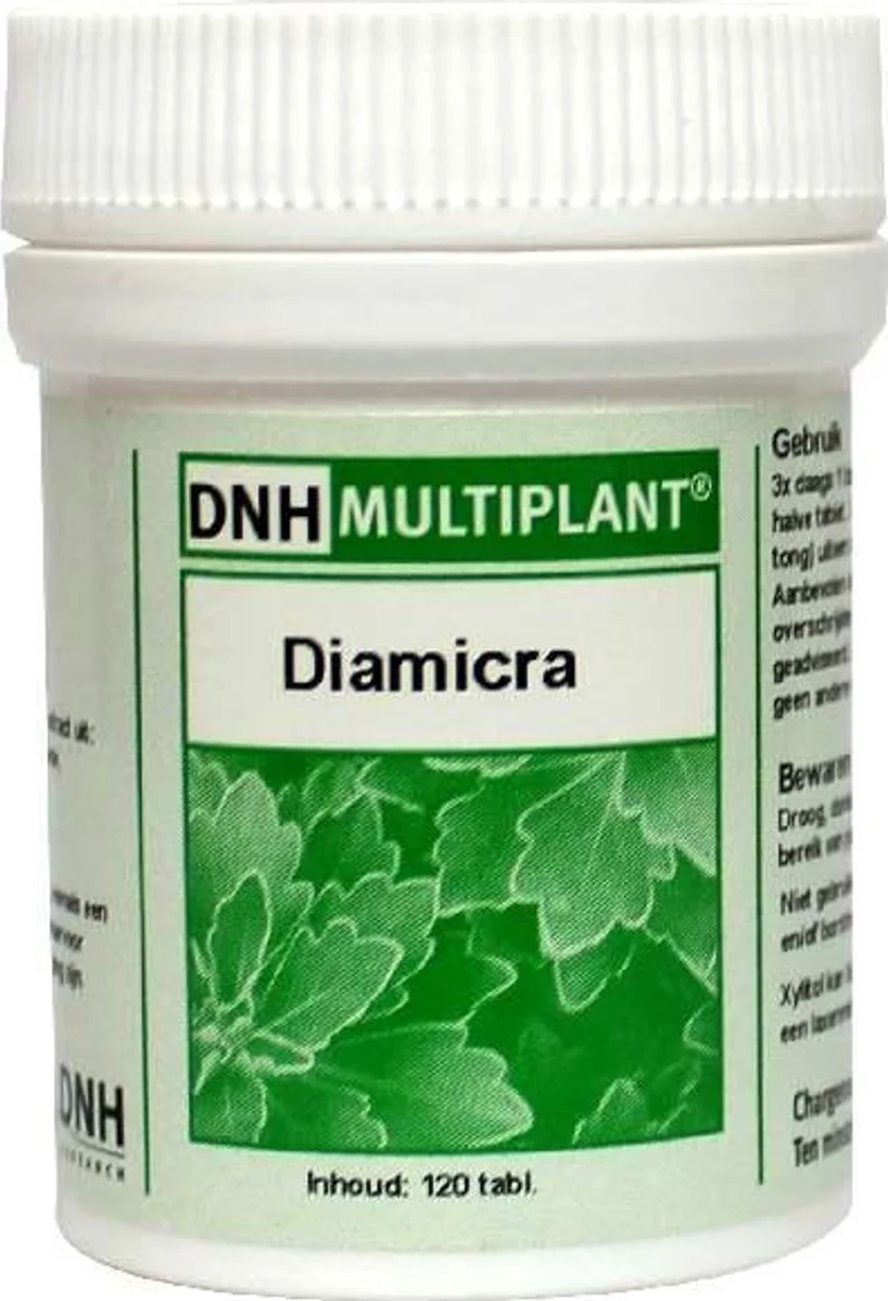 DNH Research Multiplant Diamicra Tabletten 140st 140TB