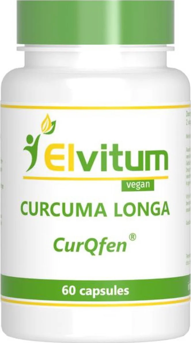 Elvitum Curcuma Longa Curqfen Capsules 60CP