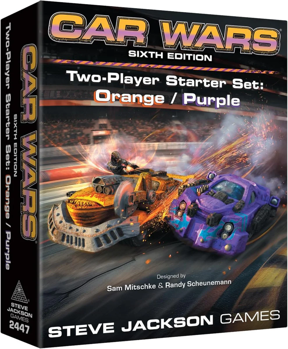 Car Wars (Sixth Edition): 2-Player Starter Set - Orange/Purple