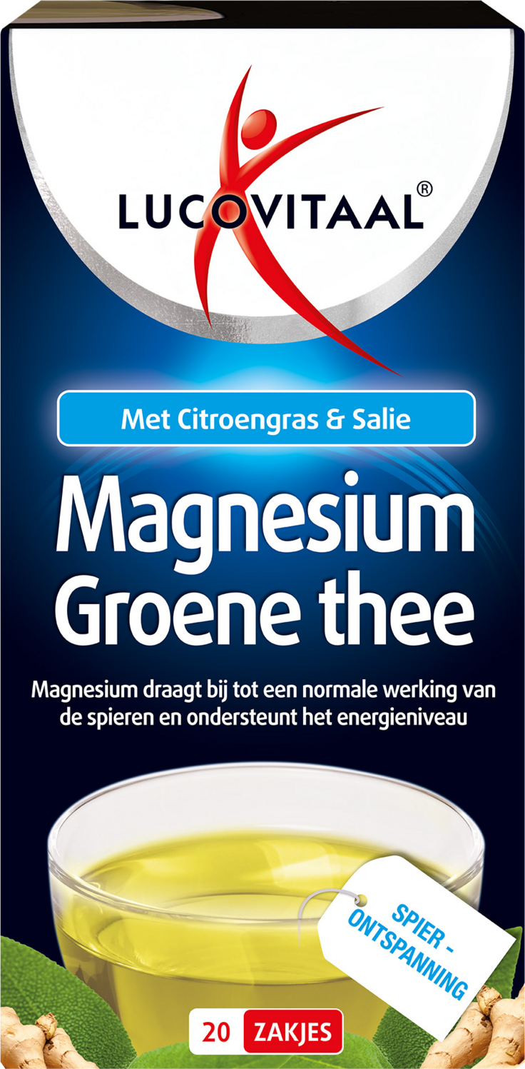 Lucovitaal Thee Magnesium 20 stuks