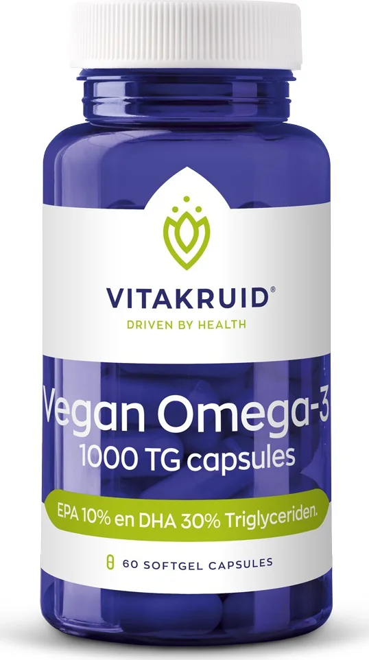 Vitakruid Omega 3 1000 TG Vegan 60 softgels