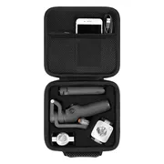 Harde reis-beschermhoes etui tas geschikt voor DJI OSMO Mobile 6 smartphone gimbal stabilisator handheld selfie stick, alleen tas, zwart, Koffer