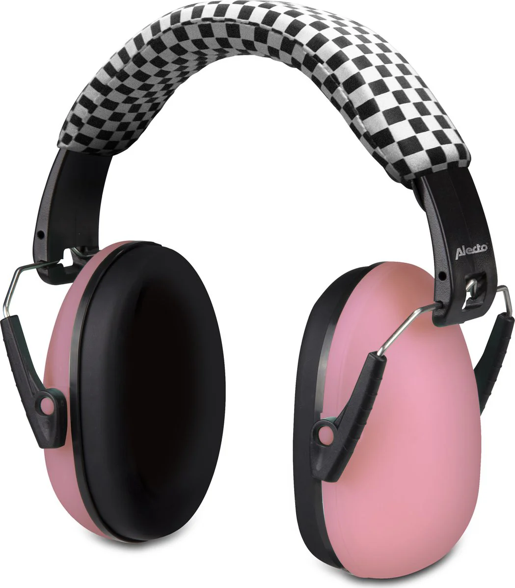 Alecto BV-71RE Gehoorbeschermer Kinderen Roze