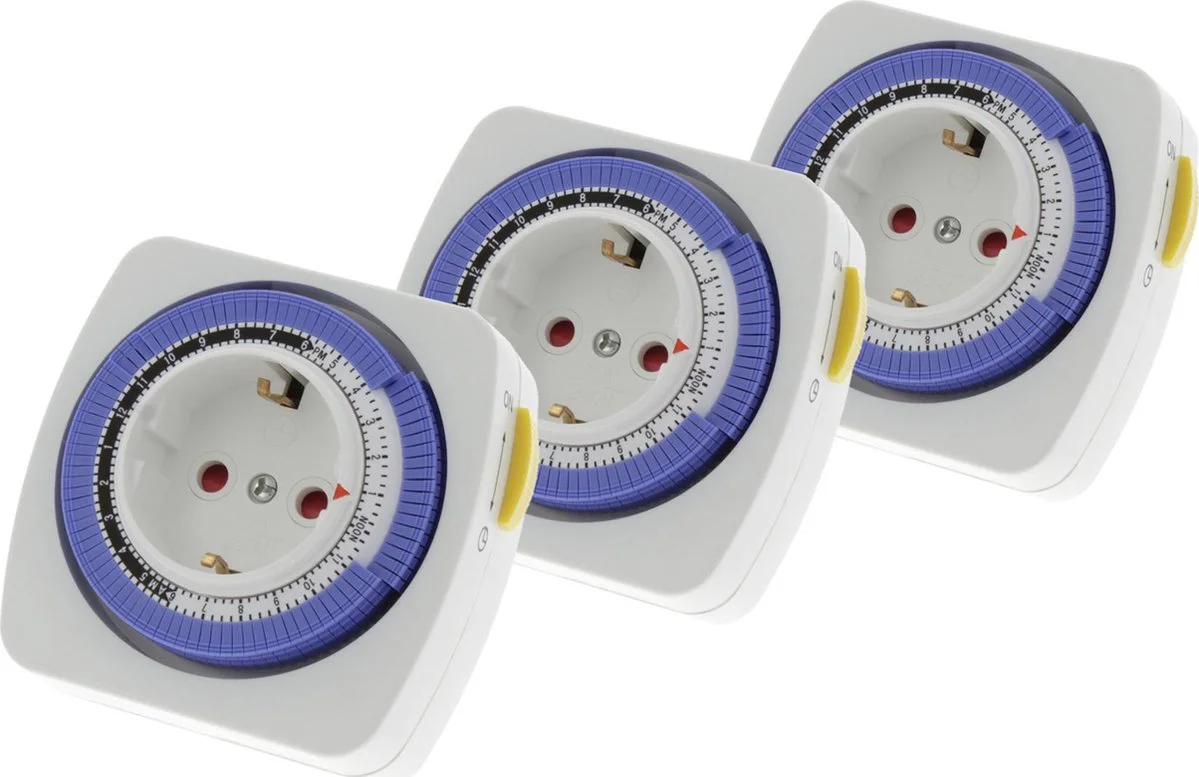 Q-link Schakelklok Mechanisch Dagprogramma max.3500Watt 0301016