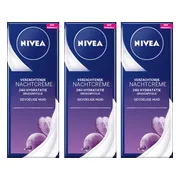 3x NIVEA Nachtcrème Verzachtend 50 ml
