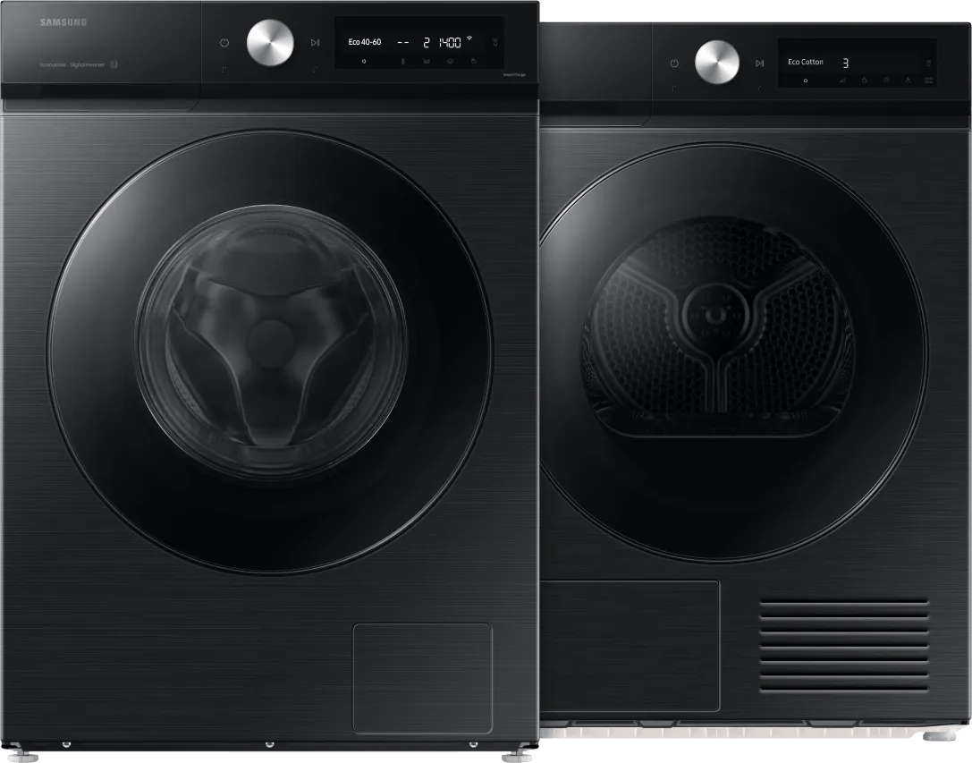 Samsung WW90DB7U94GBU3 AI Wash + Samsung DV90DB7845GBU3 QuickDrive