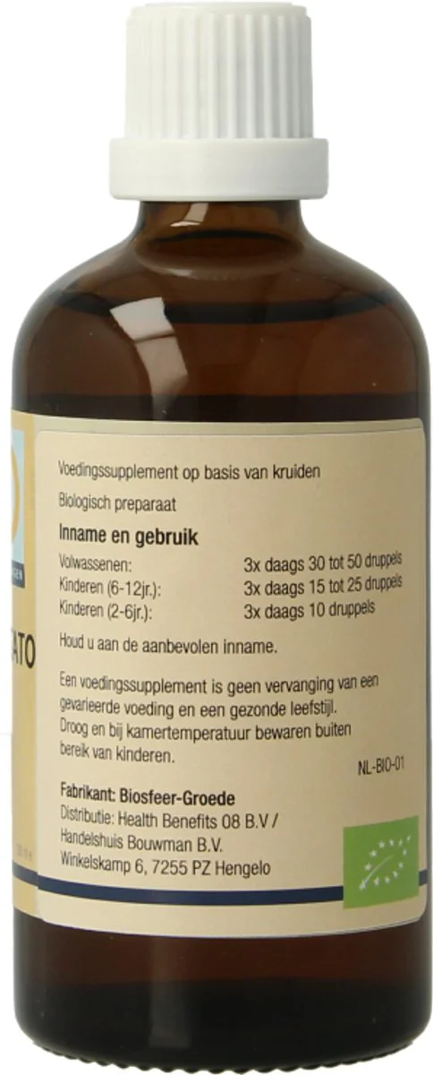 GO Gemmo Oplossingen Prostato Bio Tinctuur 100ML