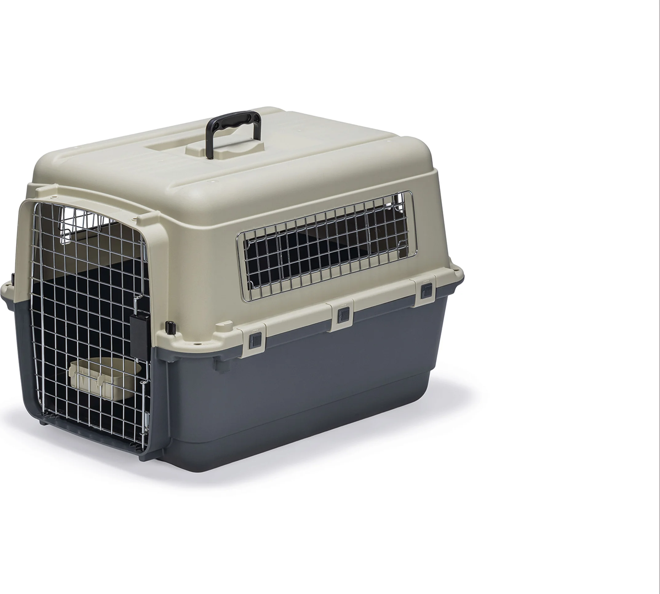 KARLIE Honden transportbox Nomad, grijs/wit (68x51x47 cm)