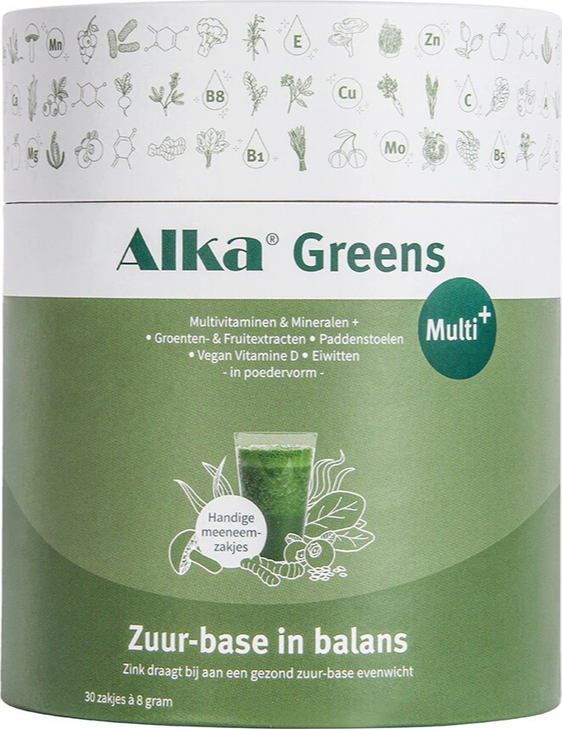 Alka Greens Multi+ Zakjes 30ST