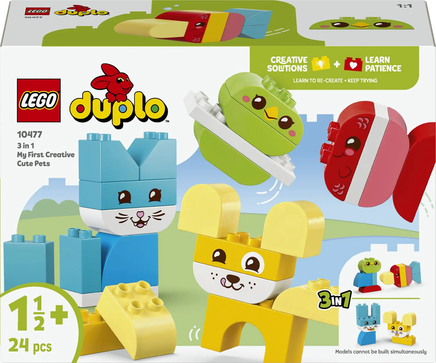 LEGO DUPLO 3-in-1 creatieve huisdieren 10477
