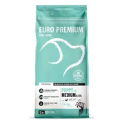 Euro-Premium Puppy Medium Kip - Rijst 12 kg