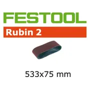 Festool Schuurband 533x75mm P120 Rubin 2 VE=10 - 499159