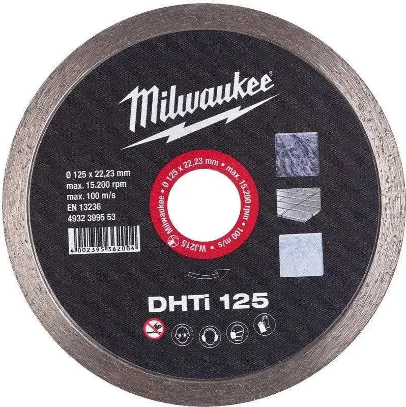 Milwaukee Diamantdoorslijpschijven DHTi DHTi 125 mm 1 st - 4932399553