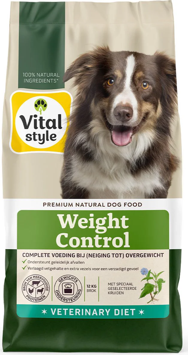 Vitalstyle Weight Control Hondenvoer 12 kg