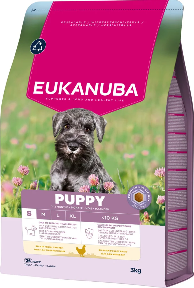 Eukanuba Hondenvoer Droog Life Care Dog Puppy Small Kip 3 kg