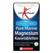 3x Lucovitaal Marine Magnesium 30 kauwtabletten