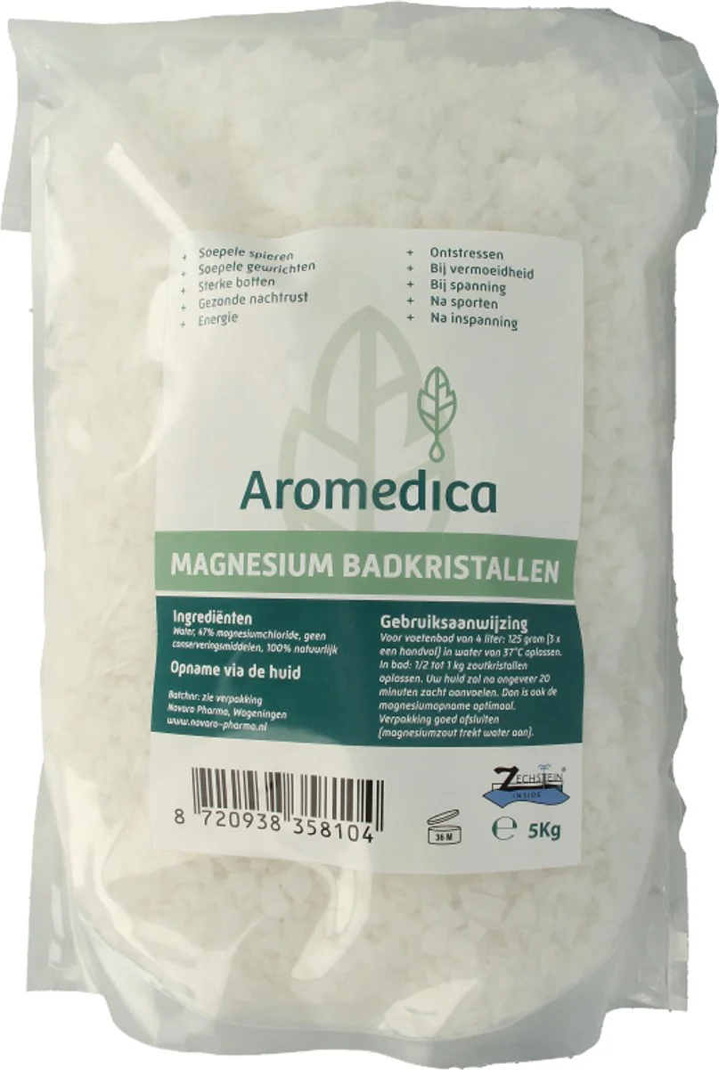Aromedica Magnesium Badkristallen 5KG