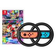 Mario Kart 8 Deluxe + BlueBuilt Stuurtjes voor Nintendo Switch