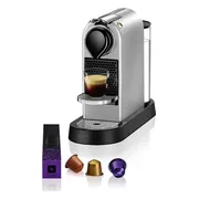 Krups Nespresso Citiz XN741B - Koffiecupmachine - Zilver - Compact - Retro Design - Voor Nespresso Cups