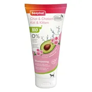 3x Beaphar Bio Shampoo Tube Kat Kitten 200 ml