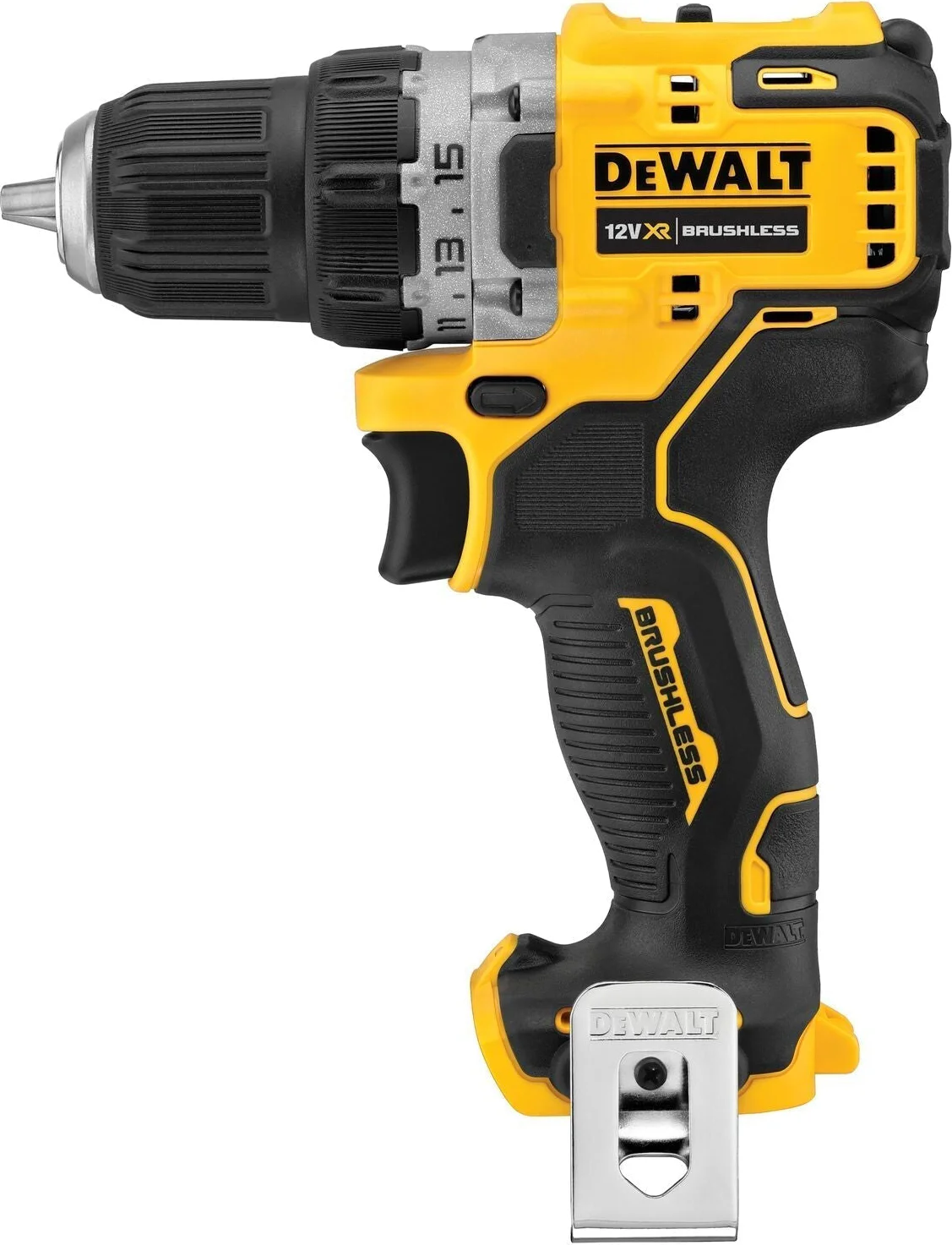 DeWALT DCD701N Compacte accu schroefboormachine 12V XR Basic Body