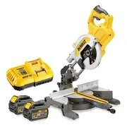 DeWALT DCS777T2 Accu Afkort-/Verstekzaag 216mm 54V XR Flexvolt 6.0Ah
