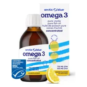 Arctic Blue Omega-3 Visolie Citroensmaak 150ML