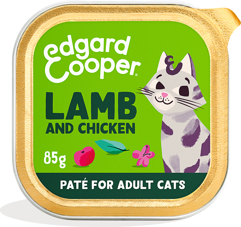 Edgard & Cooper Kattenvoer Pate Lam - Kip 85 gr