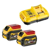 DeWALT DCB118T2 Starterset 2x DCB546 Accu 6.0Ah 54V XR FlexVolt + Snellader DCB118