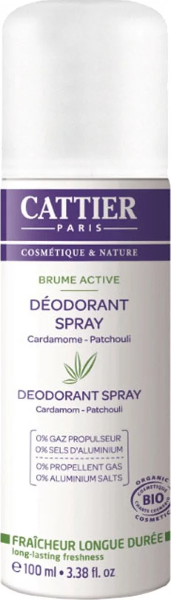 Cattier Paris Deospray Kardemom Patchouli 100ML