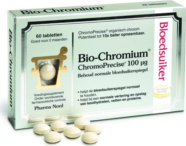 2x Pharma Nord Bio Chromium 60 tabletten