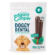 8x Edgard & Cooper Doggy Dental Sticks Aardbei - Frisse Muntolie