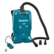 Makita VC012GZ01 Accu rugstofzuiger met machineansluiting + AWS-zender XGT 40V Max Basic Body