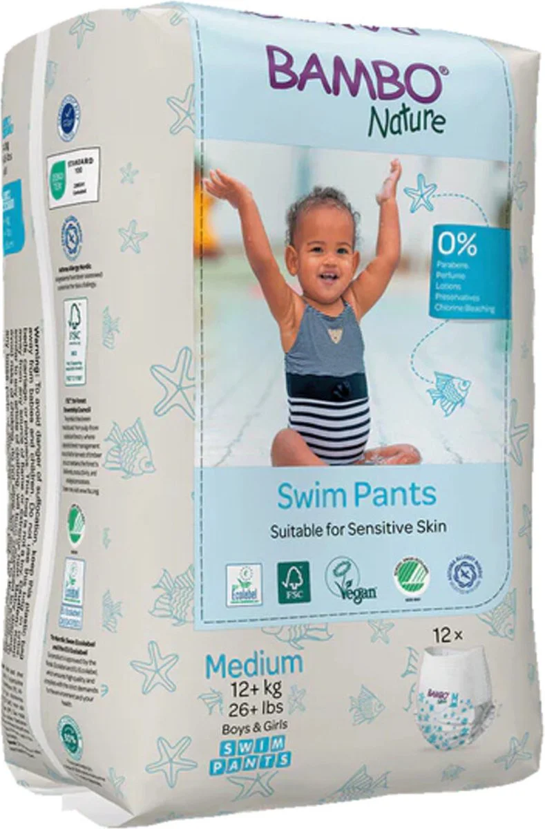 Bambo Nature Swim Pants Medium 12ST