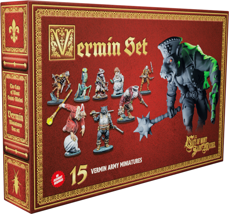 The Cats of Mont Saint Michel: Vermin Mini Set