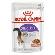 12x Royal Canin Sterilised Gravy Kattenvoer Nat 85 gr