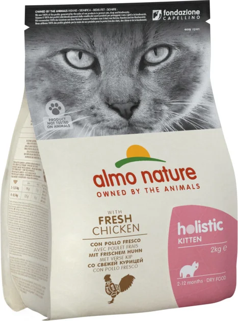 Almo Nature Holistic Kattenvoer Droog Kitten Kip & Rijst 2 kg