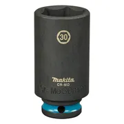 Makita E-16542 Impact Black Krachtdop 1/2" | 30 x 82 mm