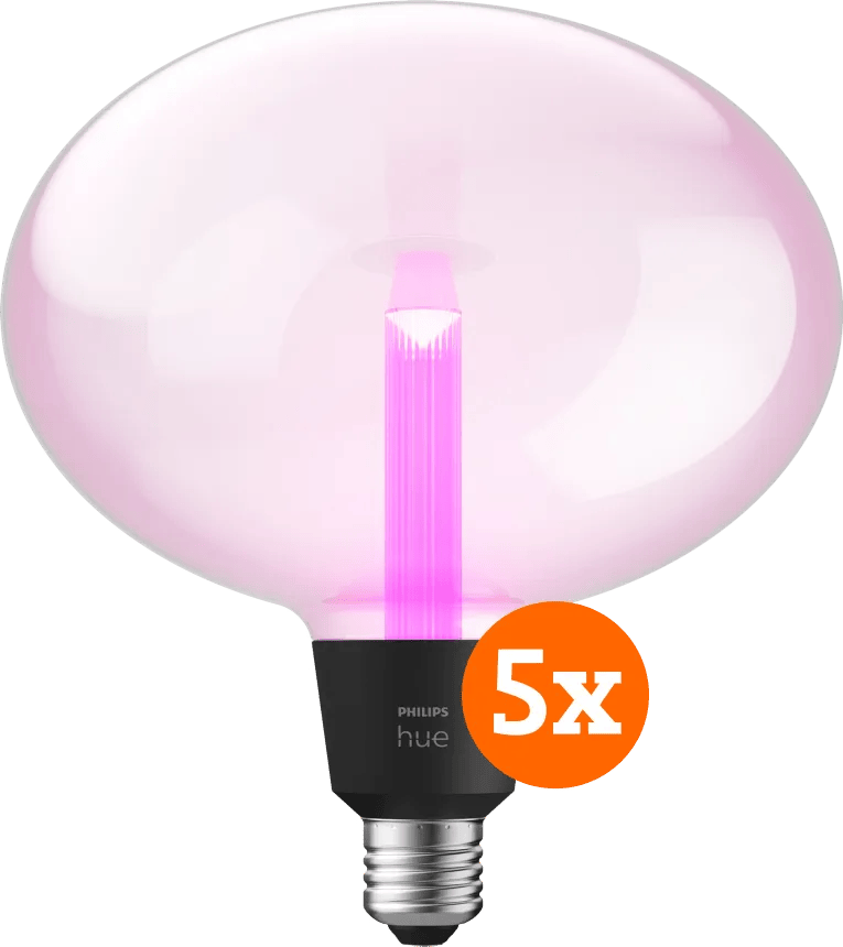 Philips Hue Lightguide Ellipse White and Color E27 5-pack