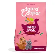 2x Edgard & Cooper Hondenvoer Droog Scharrelkip - Scharreleend Puppy 12 kg