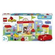 LEGO 10434 DUPLO Peppa Big supermarkt Educatief Speelgoed voor Peuters vanaf 2 jaar