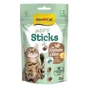 GimCat Mini Sticks Kattensnack Kalkoen & Kaas 50 gr