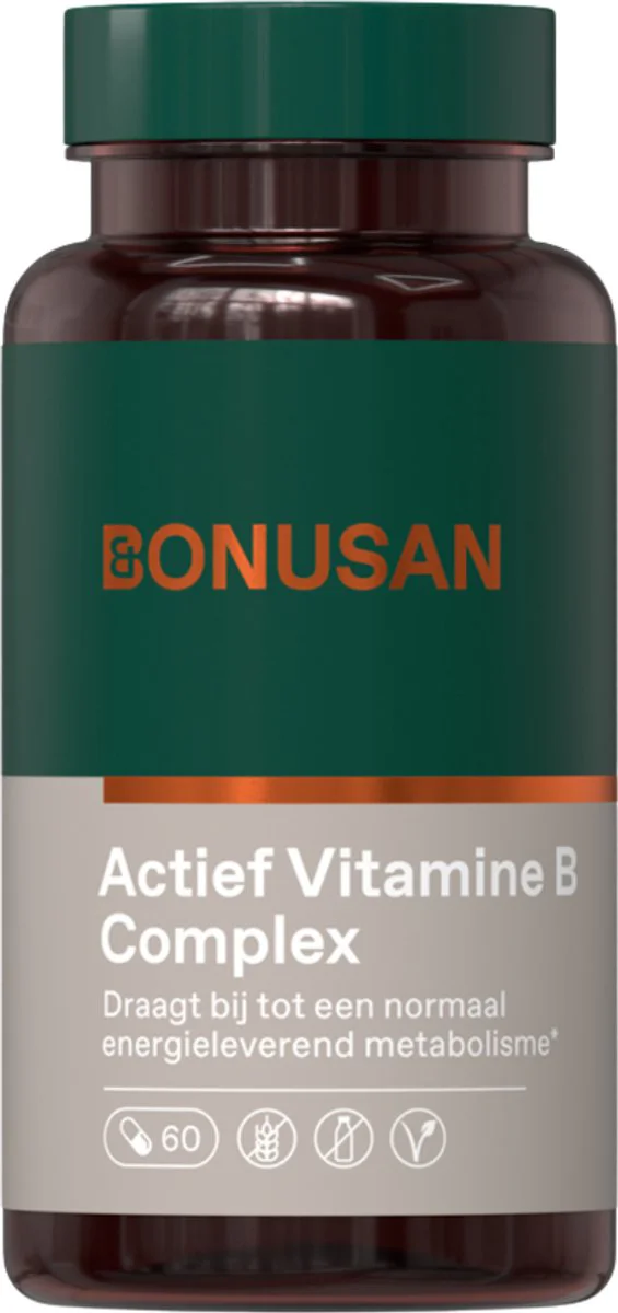 Bonusan Actief Vitamine B Complex Capsules 60CP