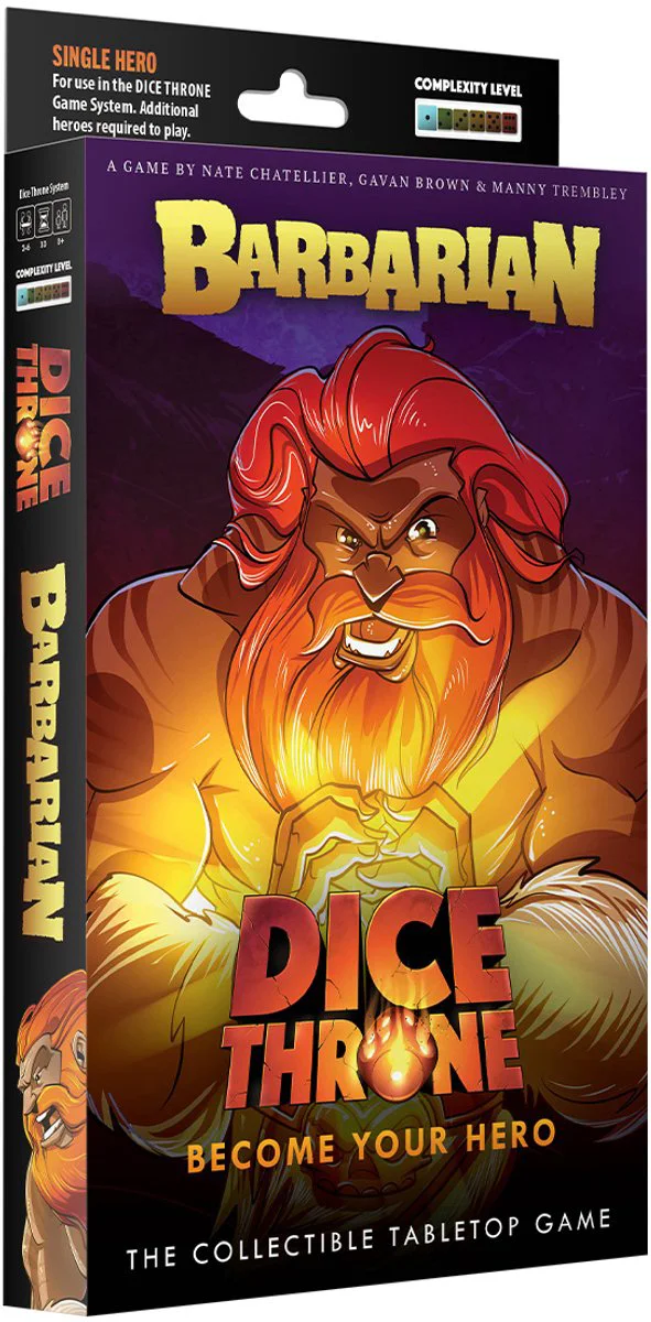 Dice Throne: Barbarian Hero Pack