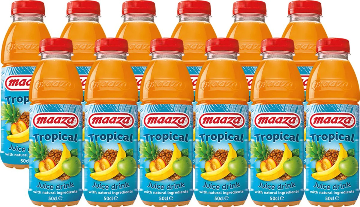 Maaza - Tropical - Petfles - 12 x 0.5 liter