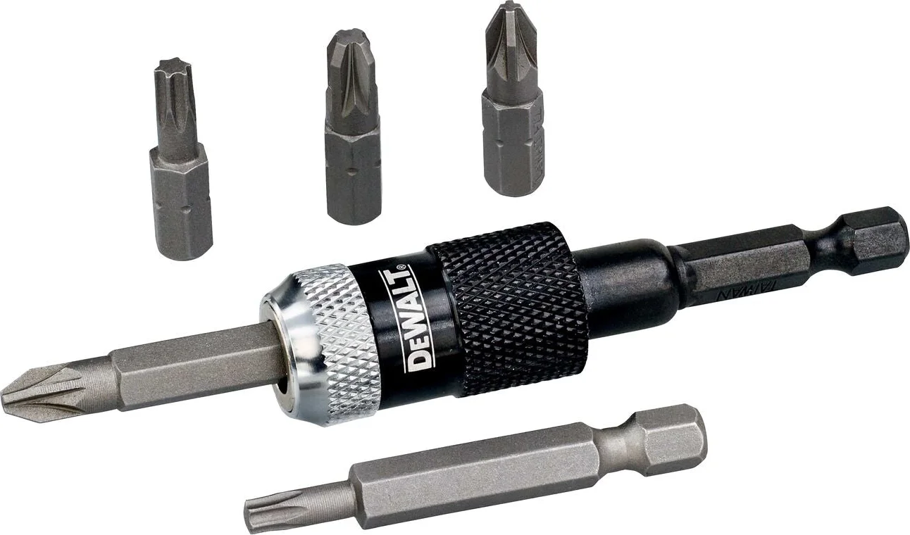 DeWALT DT71514 IMPACT Compact rapid schroefbitadapter + bits