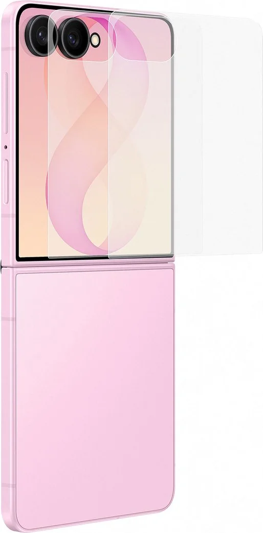 Samsung Galaxy Z Flip 8 Anti Reflectie Screenprotector Kunststof Duo Pack